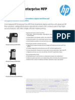 HP M630z Spec Sheet