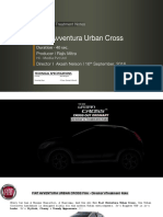 Director's Treatment Note - FIAT Avventura Urban Cross Film 