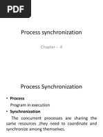 Process Synchronization Chapter-4