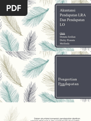 Apa yang dimaksud dengan pendapatan lra