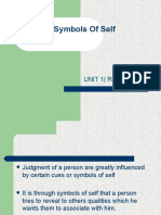 Symbols of Self: UNIT 1 (Read Hurlock)