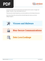 Viruses and Malware: Non-Secure Communications