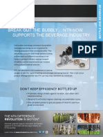 Bearings for Bottle and Beverage Industry