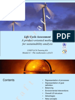 Life Cycle Assessment: A Product-Oriented Method For Sustainability Analysis