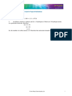 Chemistry VCE Units 3-4 Topic 8 Solutions Revision