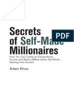 Secrets of Self Made Millionaires