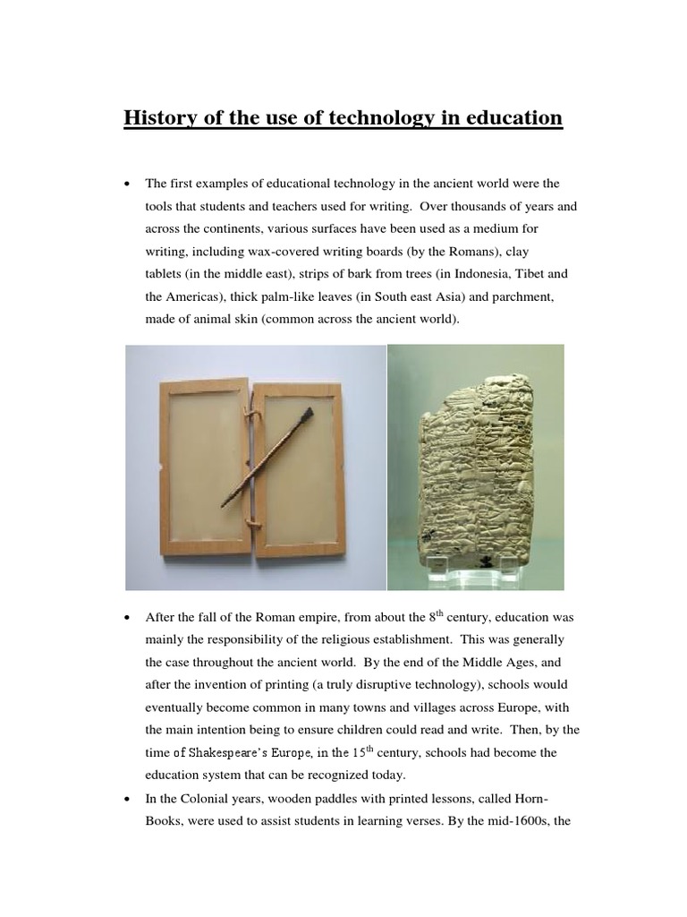 Evolution of Educational Technology | PDF | Photocopier | Behavior ...