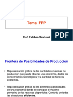 Tema FPP: Prof. Esteban Sandoval