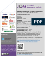 Statistical Analysis of Location Parameter of Inverse Gaussian Distribution