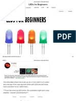 Leds For Beginners: by in 3,302,136 4,176 854 Featured