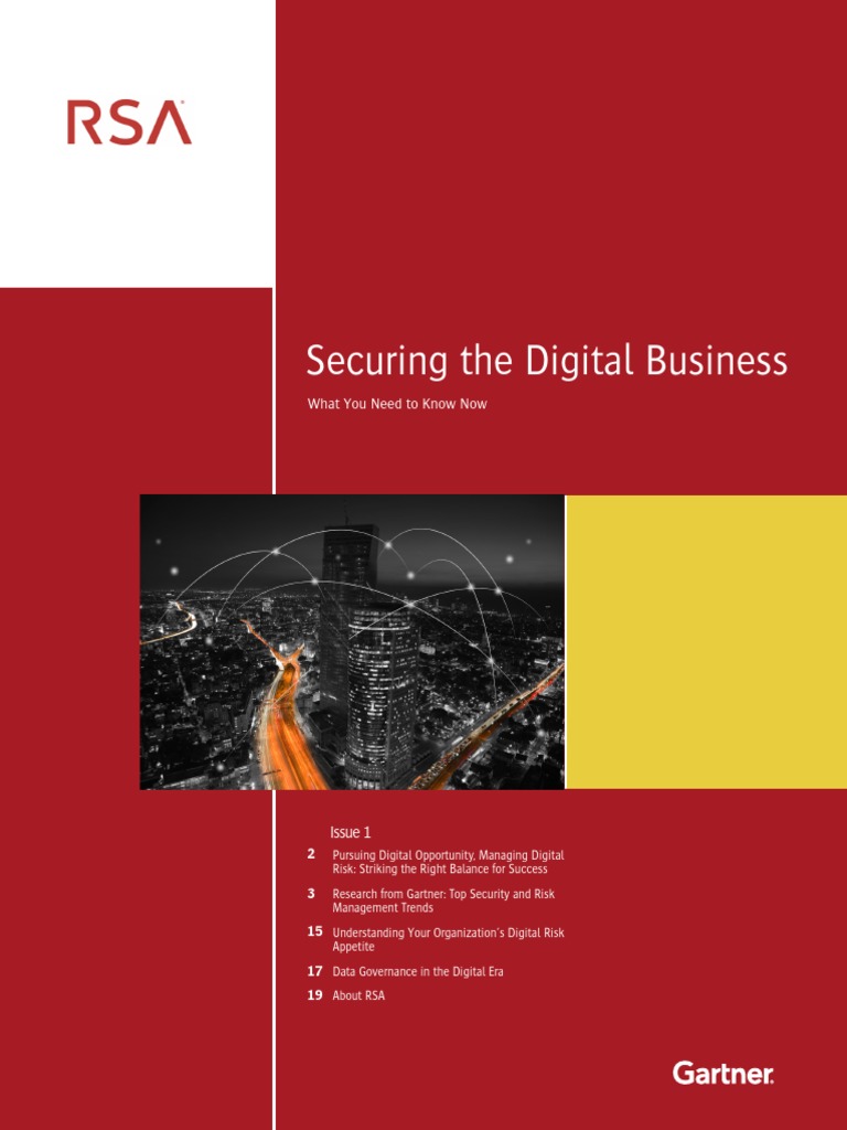 Gartner Securing The Digital Business | PDF | Cloud Computing ...