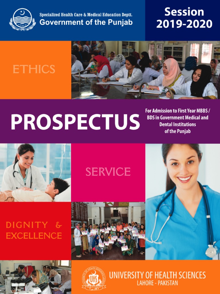 Prospectus 2019 | PDF | Medicine | Health Care