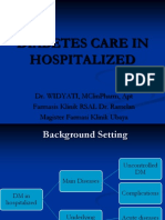 Diabetes Care in Hospitalized