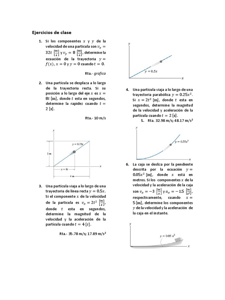 Ejercicios De Clase 2d