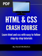 HTML & CSS Crash Course - Learn HTML and Css With Easy To Follow-step-By-step Tutorials