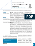 Test and Fabrication of Piezoresistive Sensors For Contact Pressure Measurement