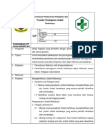 8.5.2.4 SOP PEMANTAUAN PELAKSANAAN KEBIJAKAN DAN PROSEDUR PENANGANAN LIMBAH BERBAHAYA.docx