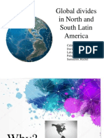 Global divides in North and South Latin America: A comparison of population, GDP, resources and economic development