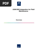 GSM BSS Integration For Field Maintenance: Exercises