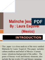 Malinche Excerpt Power Point