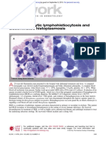 Blood: Hemophagocytic Lymphohistiocytosis and Disseminated Histoplasmosis