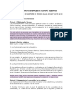 Análisis de Las Normas Generales de Auditoría de Estado (Copia)
