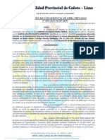 Resolucion Sgdu - Sub Division de Predio 2019 Privadas