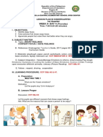 Kindergarten lesson plan identifies angry faces