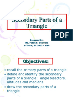 Secondary Parts of A Triangle@