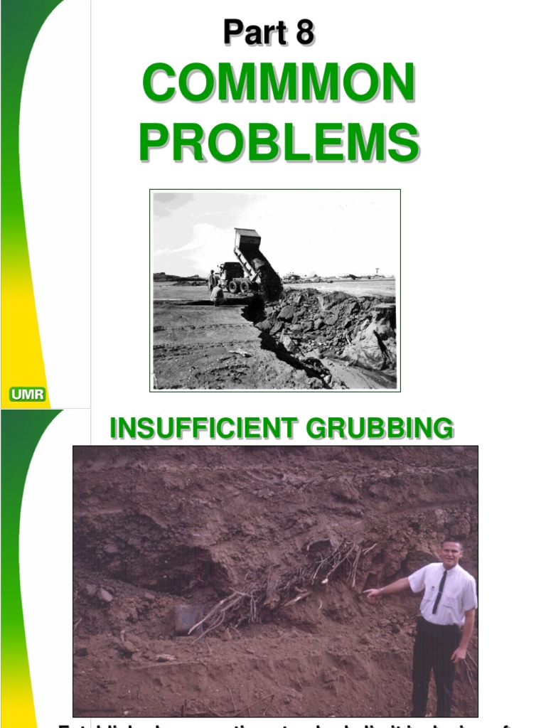 Commmon Problems | PDF | Soil | Concrete