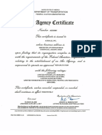 FAA Issued Air Agency Certificate and Ops Specs GYR