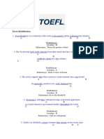 English TOEFL Analyze