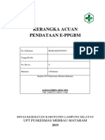 Kerangka Acuan Pendataan E-Ppgbm