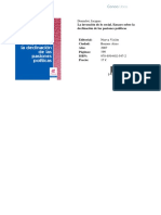 La Invención de Lo Social. Ensayo Sobre La Declinación de Las Pasiones Políticas