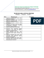 Daftar Pertanyaan Surveyor Untuk Lintas Sektor.docx