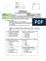 Prueba Nm1 Segundo Semestre