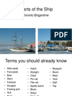 Parts of The Ship: Toronto Brigantine