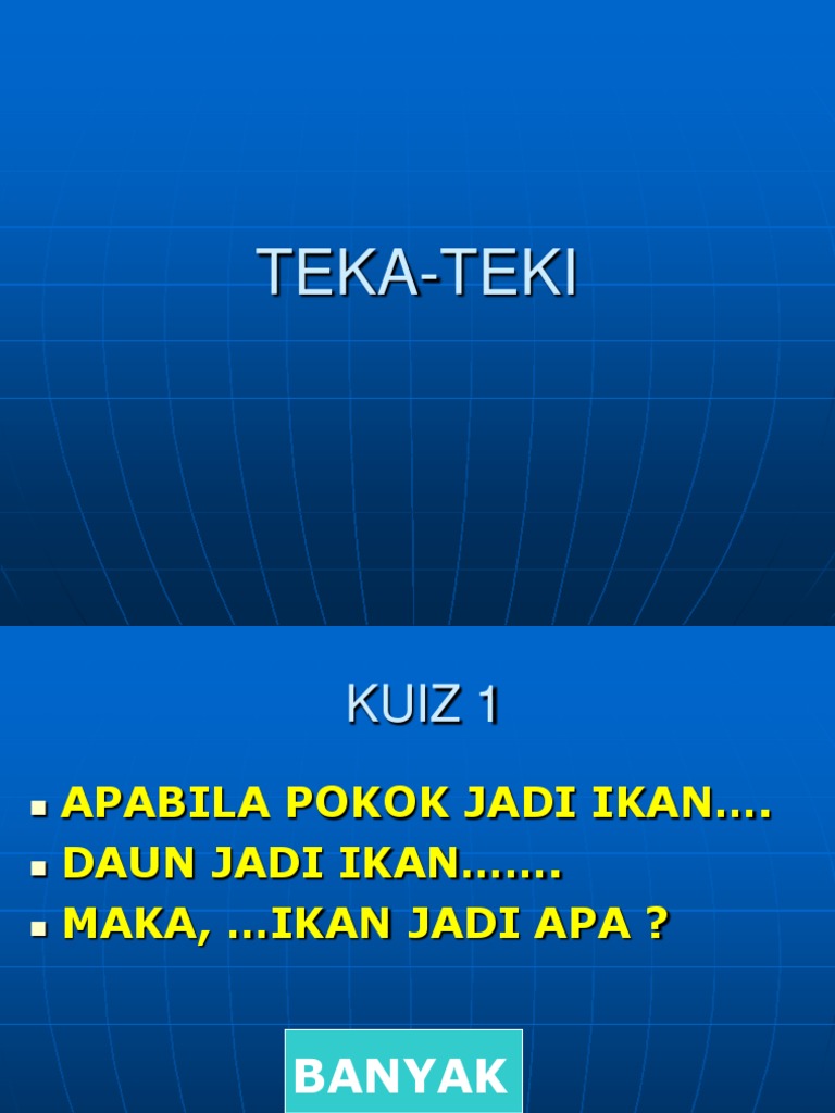 Tekateki Pdf
