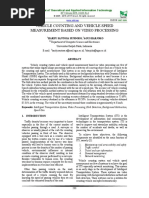 Vehicle Counting and Vehicle Speed Measurement Based On Video Processing