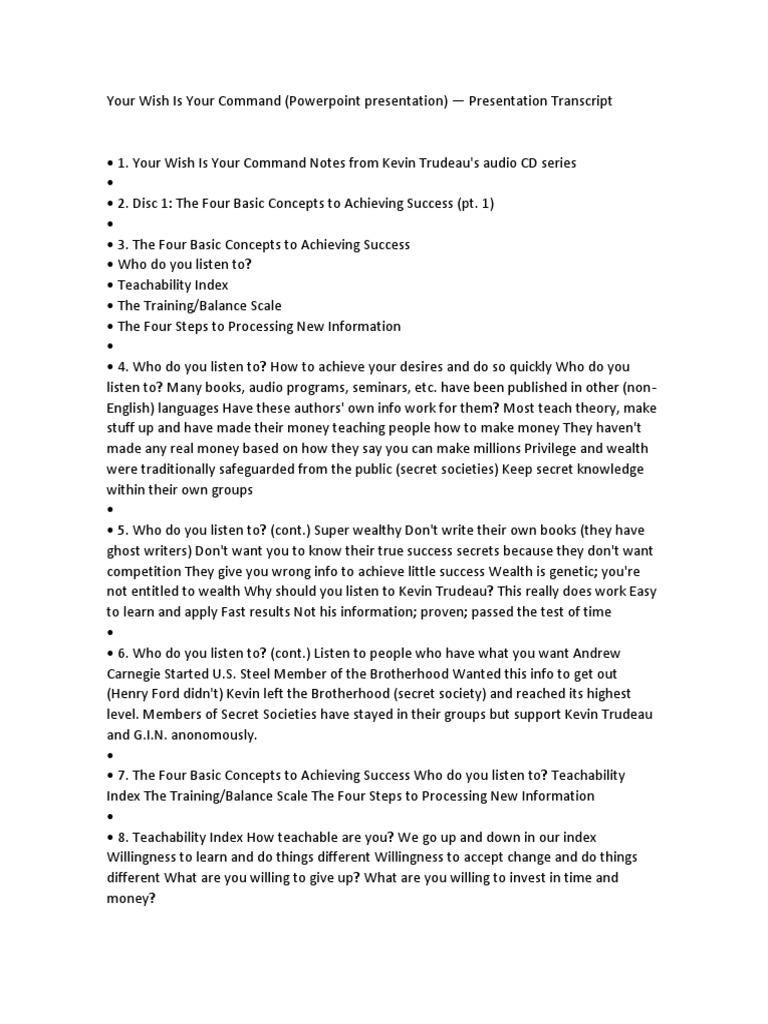 Your Wish Is Your Command Download Free PDF Feeling Thought