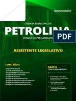 Camara de Petrolina-Assistente Legislativo PDF