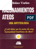 Vadas, Ladislao - Razonamientos Ateos. Una Antiteología PDF