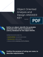 Object Oriented Analysis and Design Important Questions