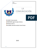 Trabajo de Comunicación