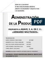 Análisis de la situación actual de Agave S.A. de C.V