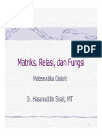 Matematika Deskrit Relasi Dan Fungsi1 PDF