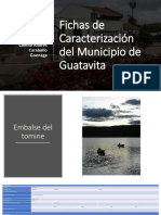 Fichas de Caracterización Del Municipio de Guatavita