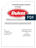 Duke SIP Project Report