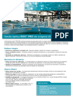 RDO PRO Optical Dissolved Oxygen Probe For Aquaculture Specs Spanish