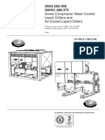 30GX 082-358 30HXC 080-375 Screw Compressor Water-Cooled Liquid PDF